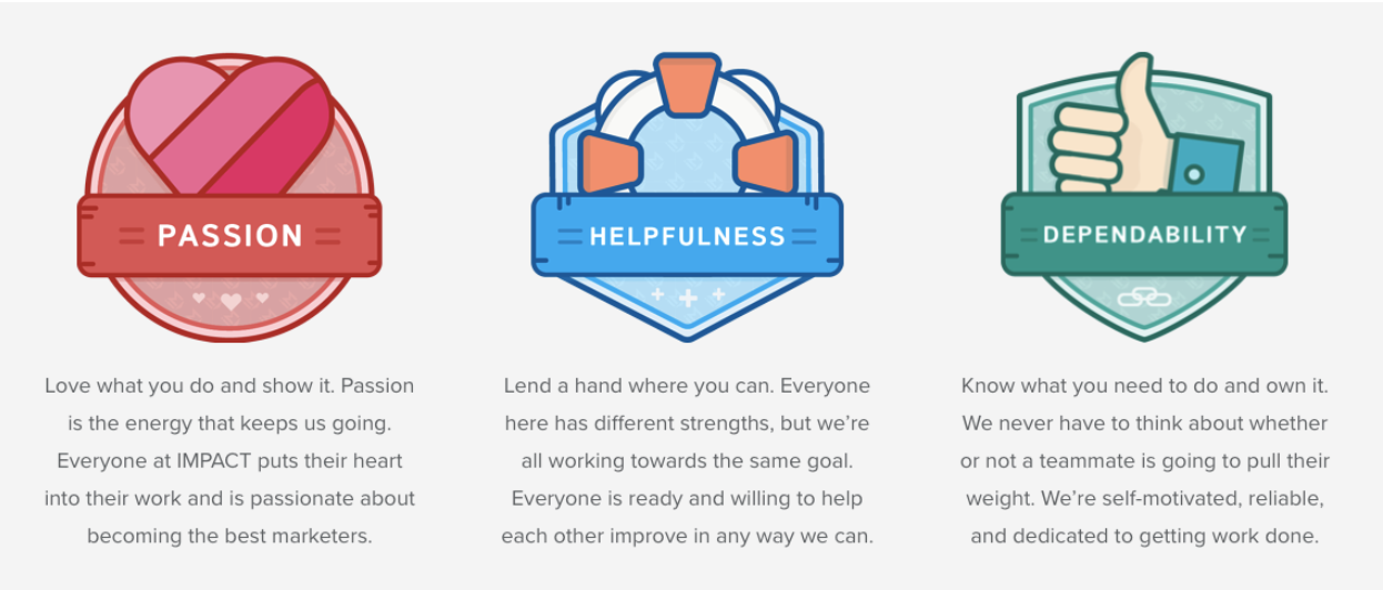 4 Steps to Creating Your Company Core Values IMPACT